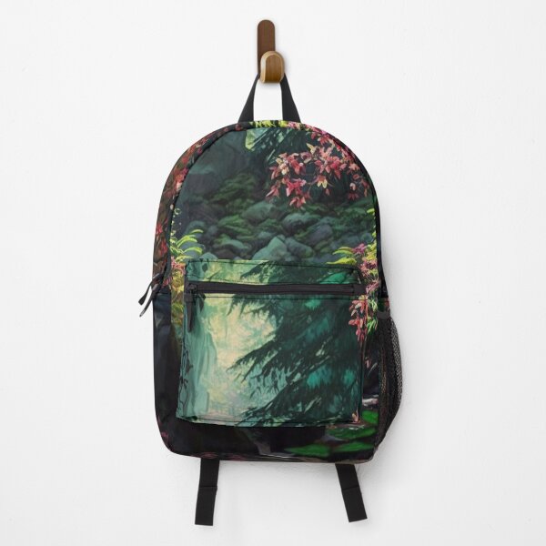 Item preview, Canopy Dreams - Lush Forests - Nature Landscape Digital Art Collection designed and sold by artbankai.