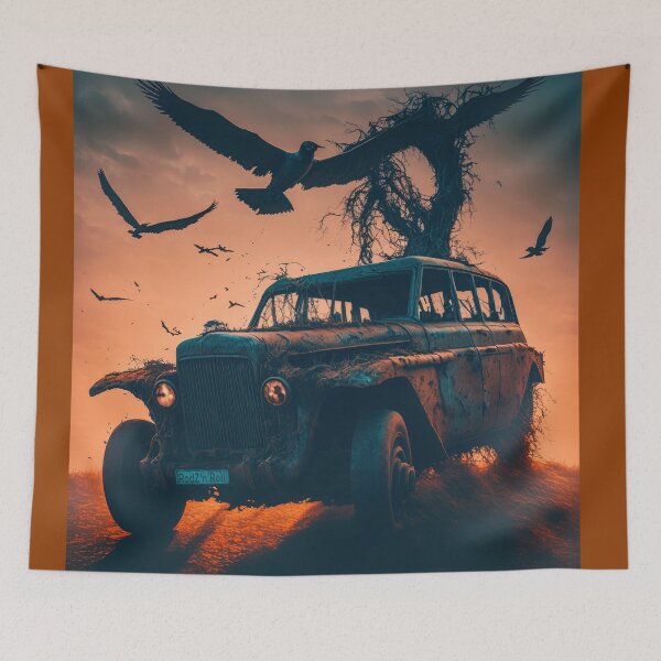 Item preview, Hot Rod in a Postapocalyptic World, No Name #1 designed and sold by RodZnRoll.