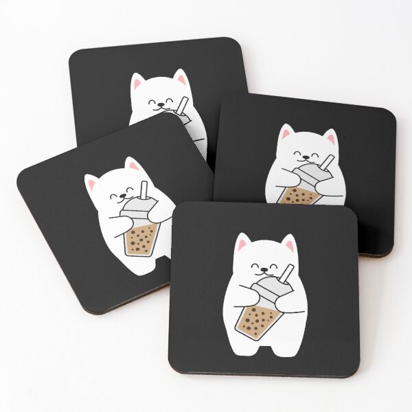 Item preview,  Cute kawaii kitty Boba Life designed and sold by Artistusha.