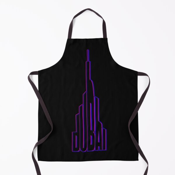 Item preview, Dubai-Burj Khalifa Typography multi-coloured 2 designed and sold by flydye.