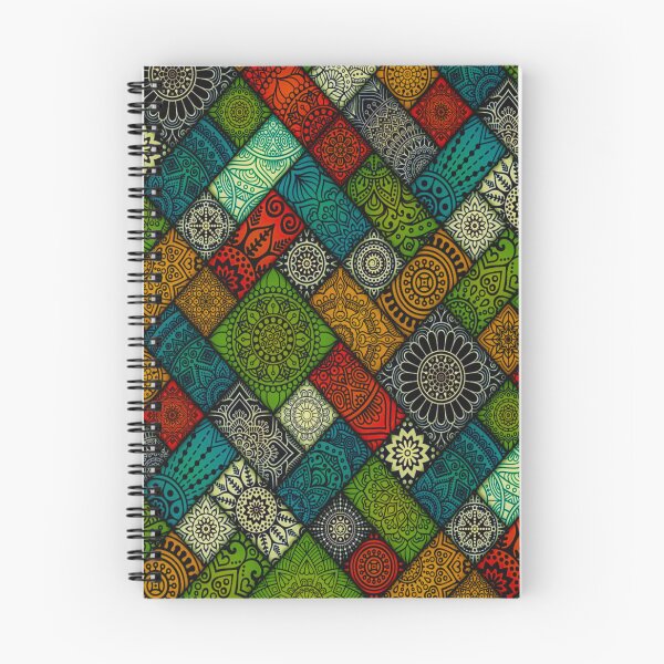 Item preview, colourful geometric floral pattern designed and sold by JD369.