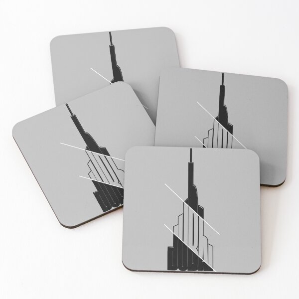 Item preview, Dubai-Burj Khalifa Typography new design designed and sold by flydye.
