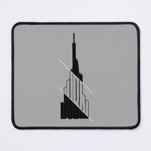 Item preview, Dubai-Burj Khalifa Typography new design designed and sold by flydye.