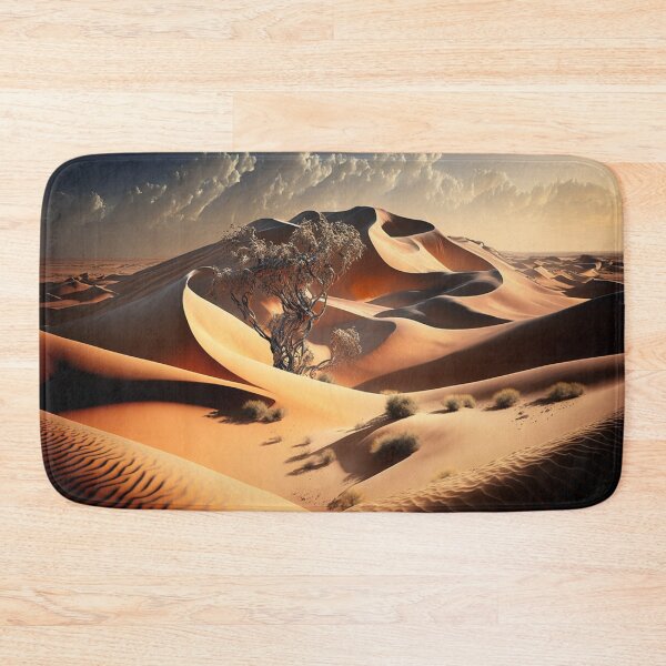 Item preview, Sun-Baked Wonders - Desert Dunes - Nature Landscape Digital Art Collection designed and sold by artbankai.