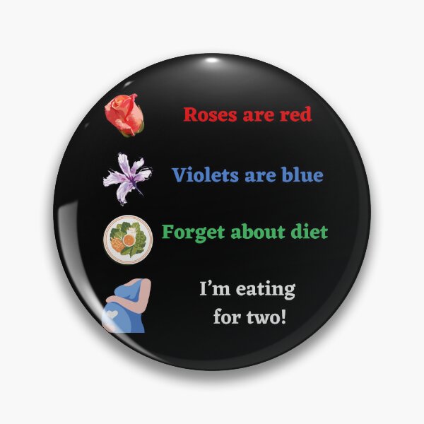 Artikelvorschau, Rosen sind rot, Veilchen sind blau entworfen und verkauft von Stikle.