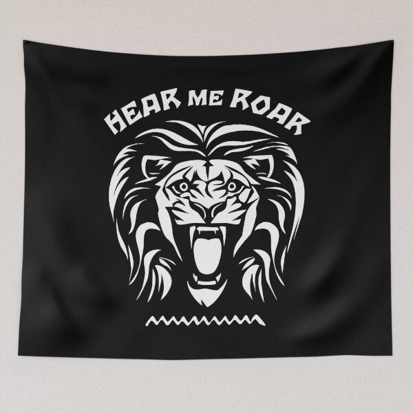 Item preview, Lion Face | Hear Me Roar designed and sold by TMBTM.
