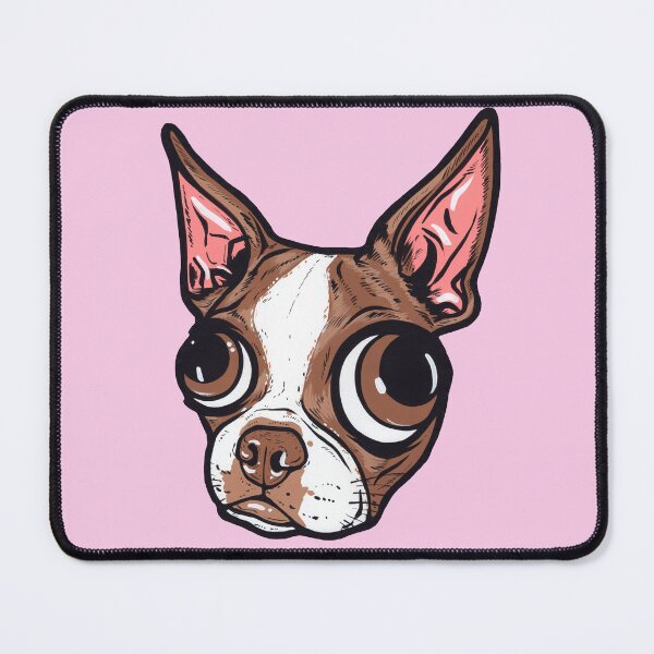 Item preview, Pink and Brown Boston Terrier designed and sold by turddemon.