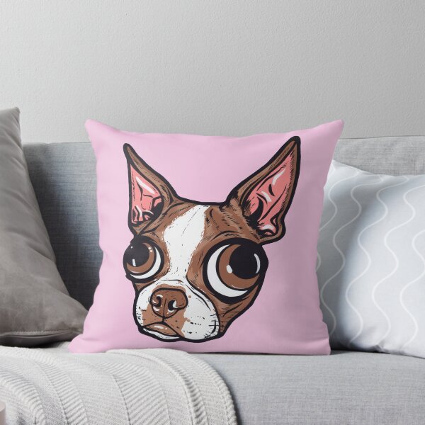 Item preview, Pink and Brown Boston Terrier designed and sold by turddemon.