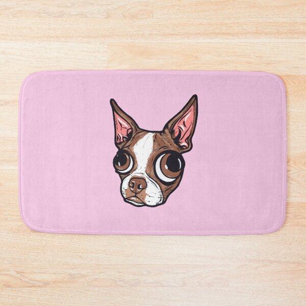 Item preview, Pink and Brown Boston Terrier designed and sold by turddemon.