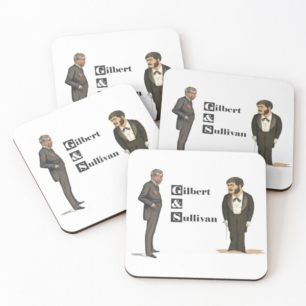 Item preview, Victorian Caricatures of Gilbert & Sullivan  designed and sold by Lifes-a-boon.