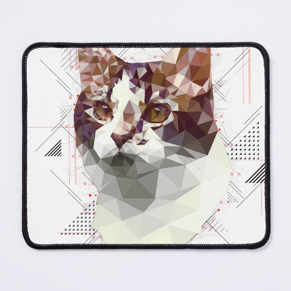 Item preview, Cat (Low Poly) designed and sold by Luna Roveda.