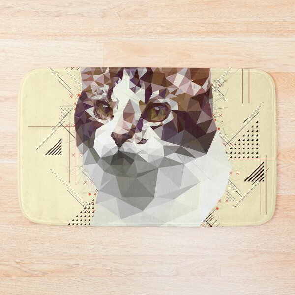 Item preview, Cat (Low Poly) designed and sold by Luna Roveda.