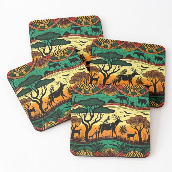 Item preview, African ethno designed and sold by WildlifeSafari.