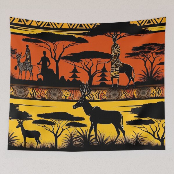 Item preview, African ethno designed and sold by WildlifeSafari.