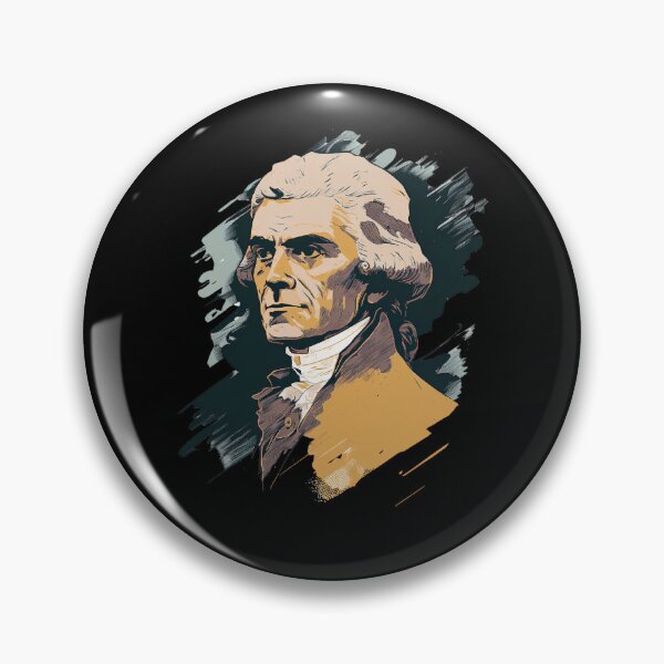Item preview, Patriotic Portrait of President Thomas Jefferson  designed and sold by The Junto Shop.