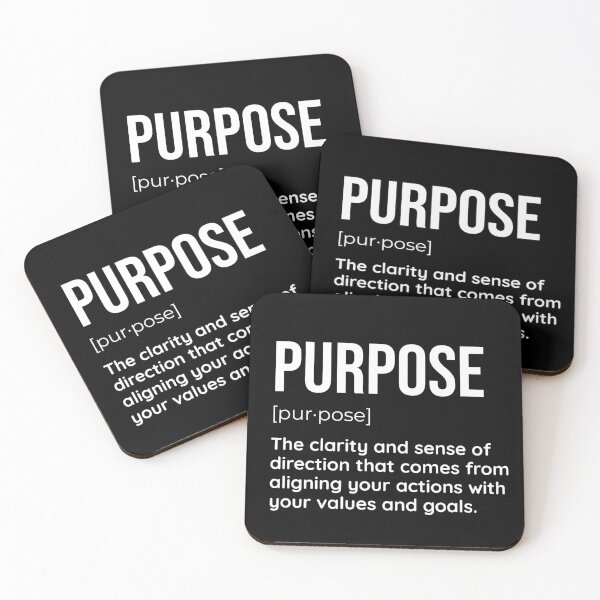 Item preview, Discover Your Purpose: Inspiring Fake Definition Design designed and sold by SimpliText.