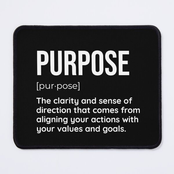 Item preview, Discover Your Purpose: Inspiring Fake Definition Design designed and sold by SimpliText.