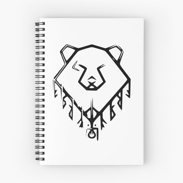 Item preview, Viking style Bear Head - Grizzly bear norse style designed and sold by Hunterbone.