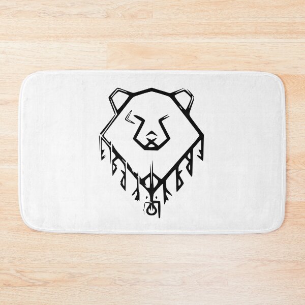 Item preview, Viking style Bear Head - Grizzly bear norse style designed and sold by Hunterbone.