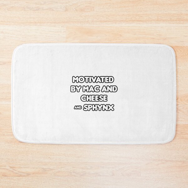 Item preview, Motivated by Mac And Cheese & Sphynx designed and sold by CheeseBlueprint.