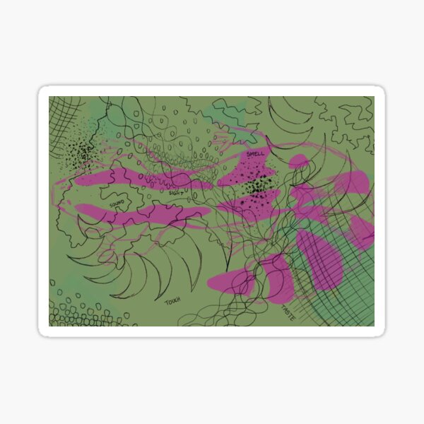 Item preview, lizard through the five senses designed and sold by Nora Hansen.