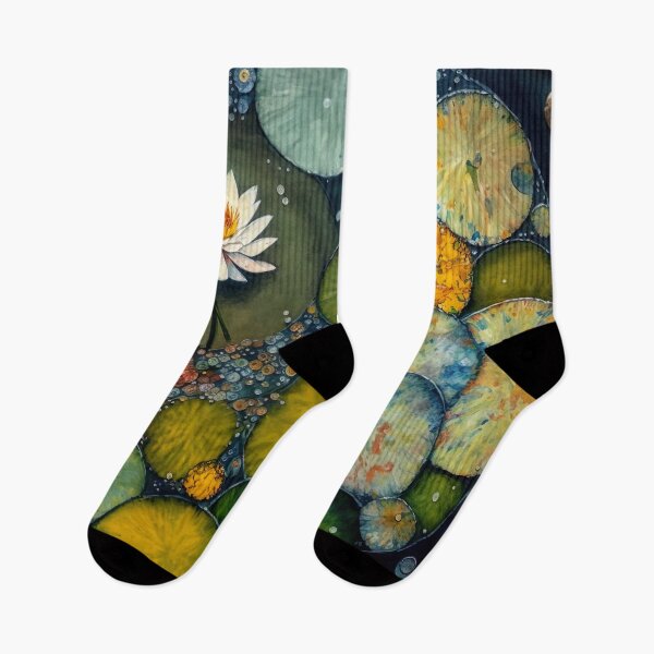 Item preview, The Art of AI: Bringing a Yellow and Green French Garden to Life Through Pointillism designed and sold by XIX361ART.