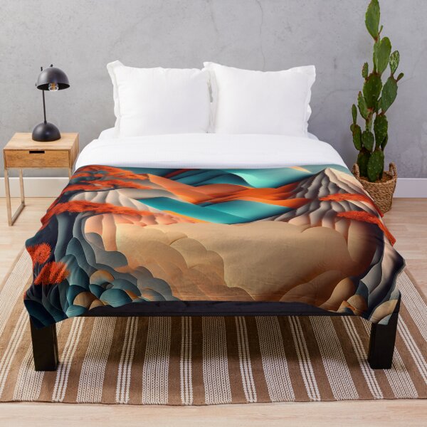Item preview, Sunset Mountain in Paper art form designed and sold by FormFinder.
