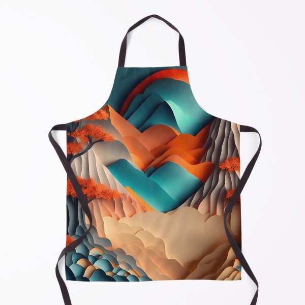 Item preview, Sunset Mountain in Paper art form designed and sold by FormFinder.