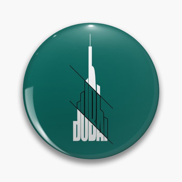 Item preview, Dubai-Burj Khalifa Typography new design designed and sold by flydye.