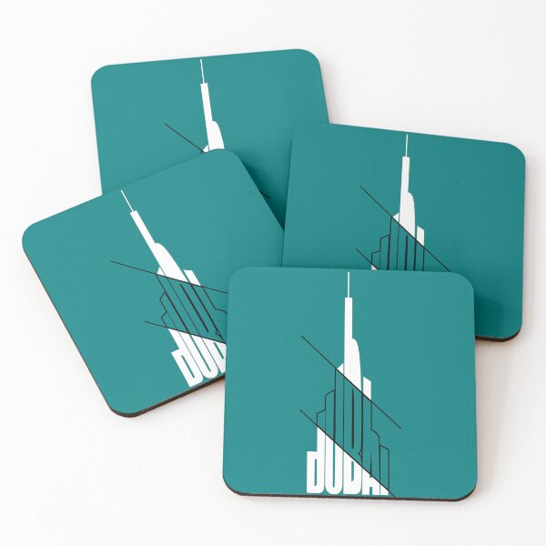 Item preview, Dubai-Burj Khalifa Typography new design designed and sold by flydye.
