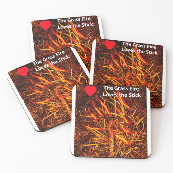 Item preview, The Grass Fire loves the Stick designed and sold by FrankieLassut.