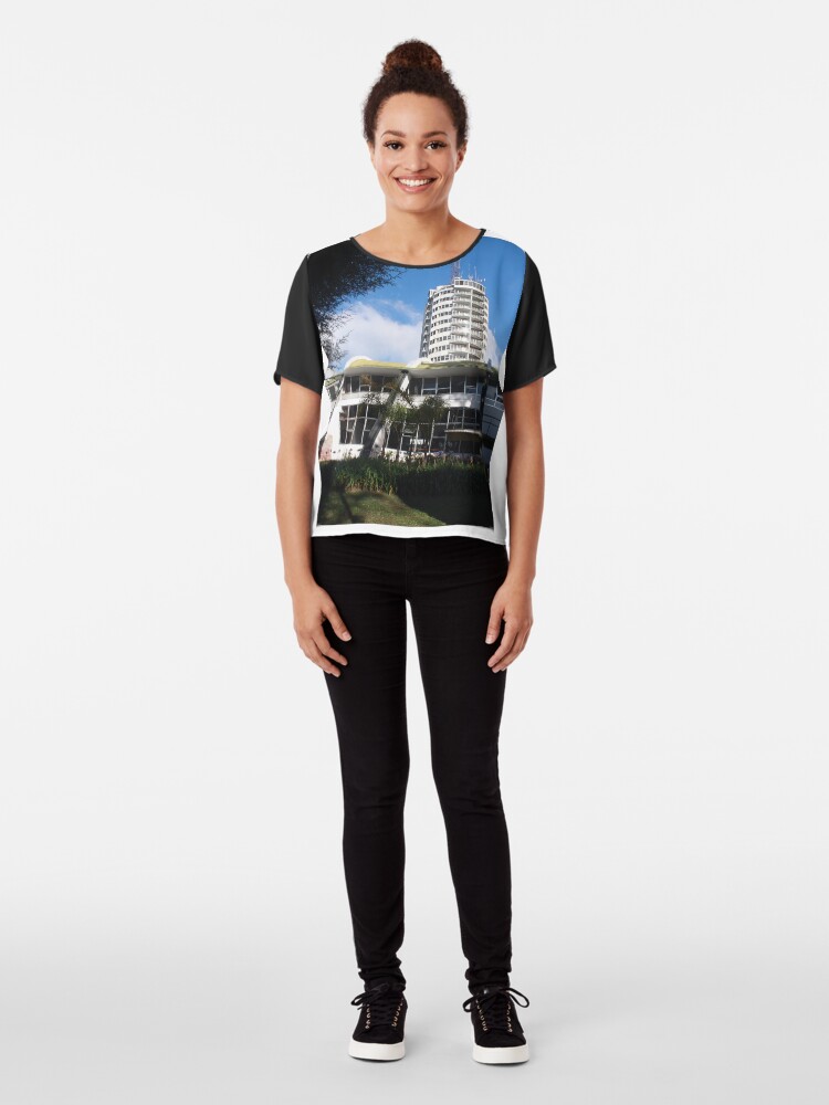 Alternate view of Humboldt Hotel Chiffon Top