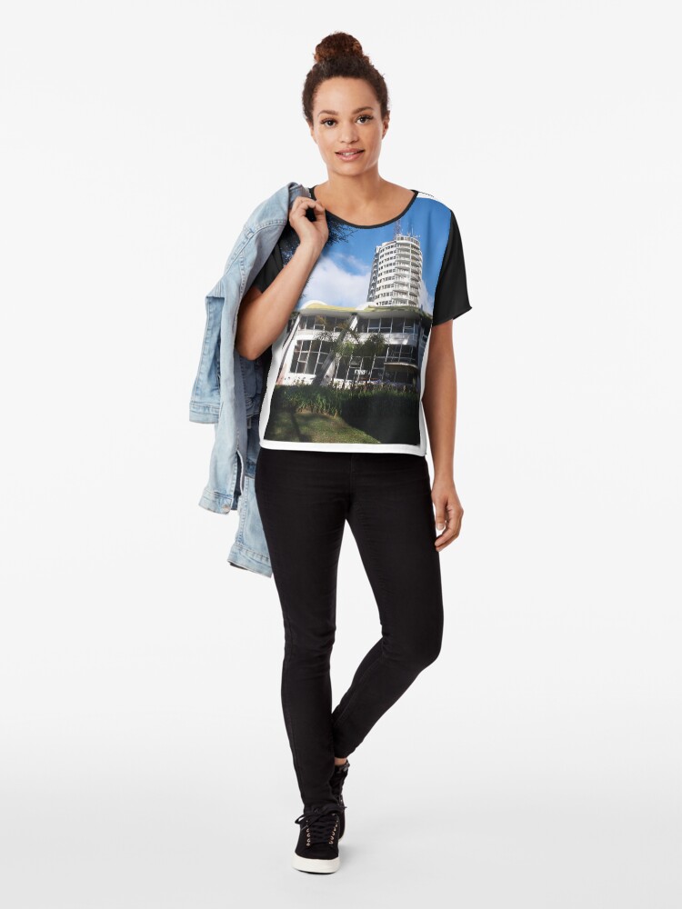 Alternate view of Humboldt Hotel Chiffon Top