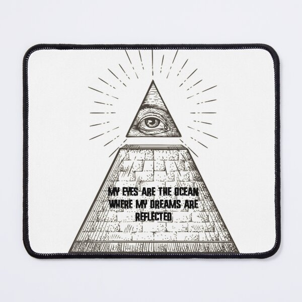 Item preview, One Eyes Egypt Quote designed and sold by Fahmimii.