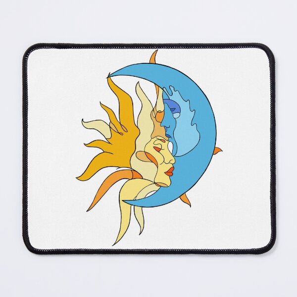 Item preview, colored sun and moon designed and sold by syd-42.