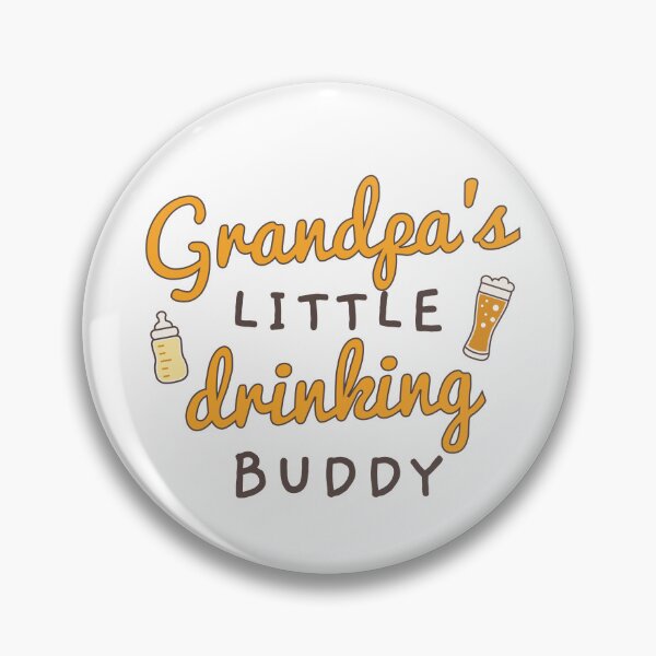 Item preview, Grandpa's Little Drinking Buddy Funny designed and sold by meliseflores.