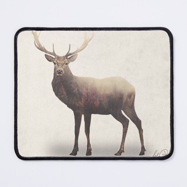 Item preview, Deer (Double Exposure Animal Portraits) designed and sold by Luna Roveda.