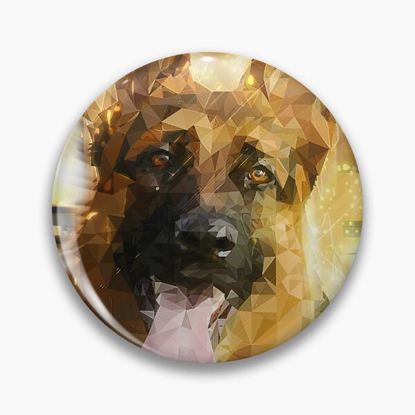 Item preview, German Shepherd (Low Poly) designed and sold by Luna Roveda.