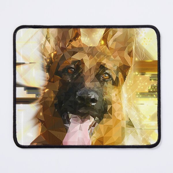 Item preview, German Shepherd (Low Poly) designed and sold by Luna Roveda.
