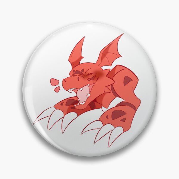 Item preview, Guilmon Sticker designed and sold by SilvallyEnjoyer.