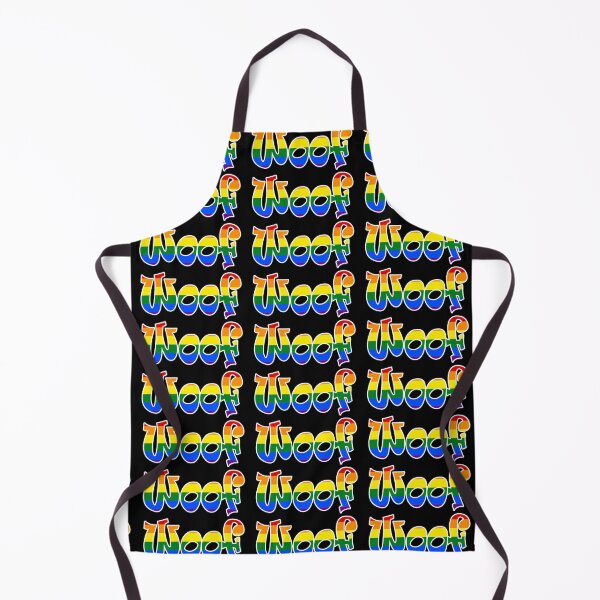 Item preview, Woof Woof Woof- Rainbow designed and sold by LthrDaddyBear.