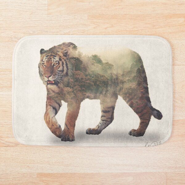 Item preview,  Tiger (Double Exposure Animal Portraits) designed and sold by Luna Roveda.