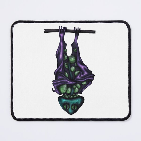 Item preview, Mushroom Bat in Colour designed and sold by themaybebee.