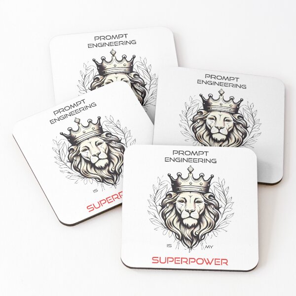 Item preview, Prompt Engineering is my super power | AI CahtGPT | Artificialintelligence | Prompt Engineer| Superpower | Lion head | Innovation designed and sold by ArtPowTech.