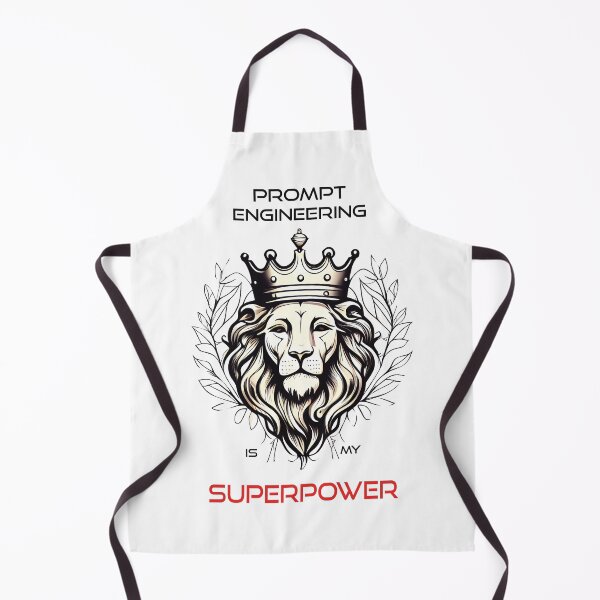 Item preview, Prompt Engineering is my super power | AI CahtGPT | Artificialintelligence | Prompt Engineer| Superpower | Lion head | Innovation designed and sold by ArtPowTech.