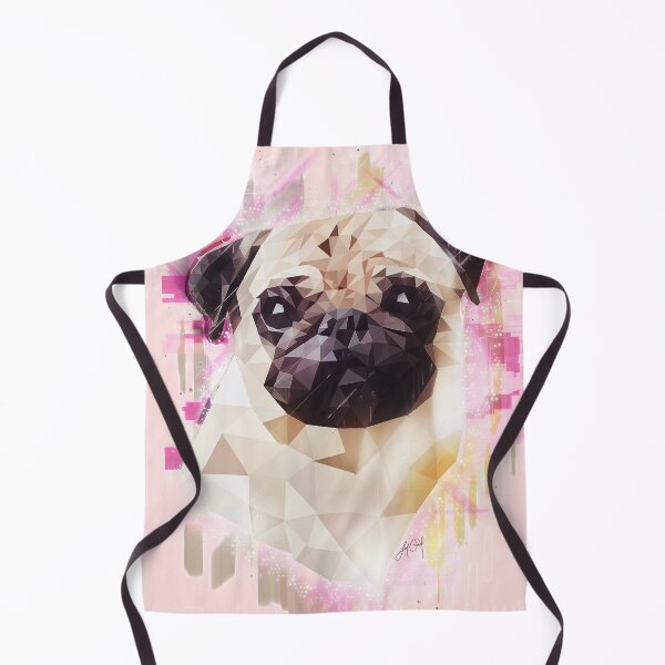 Item preview, Pug (Low Poly) designed and sold by Luna Roveda.