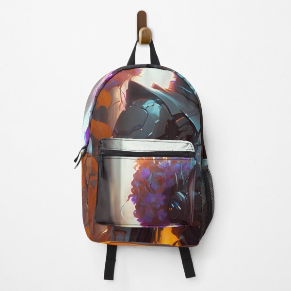Item preview, Blooming in the Metropolis: A Girl Cyborg's Urban Oasis designed and sold by oanaunciuleanu.