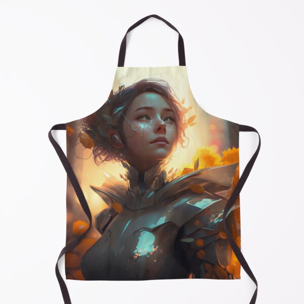 Item preview, Blooming in the Metropolis: A Girl Cyborg's Urban Oasis designed and sold by oanaunciuleanu.
