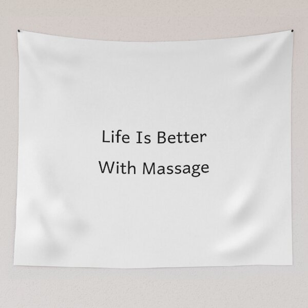 Item preview, Life Is Better With Massage designed and sold by erion-store.