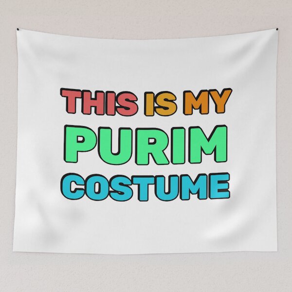 Item preview, THIS IS MY PURIM COSTUME  designed and sold by Inspirationmotivation.